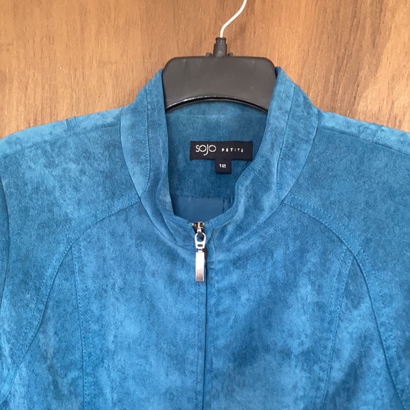 Vintage 90s  jacket lined hidden shoulder pads - Picture 9 of 17